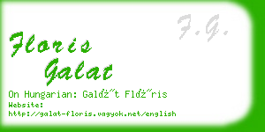 floris galat business card